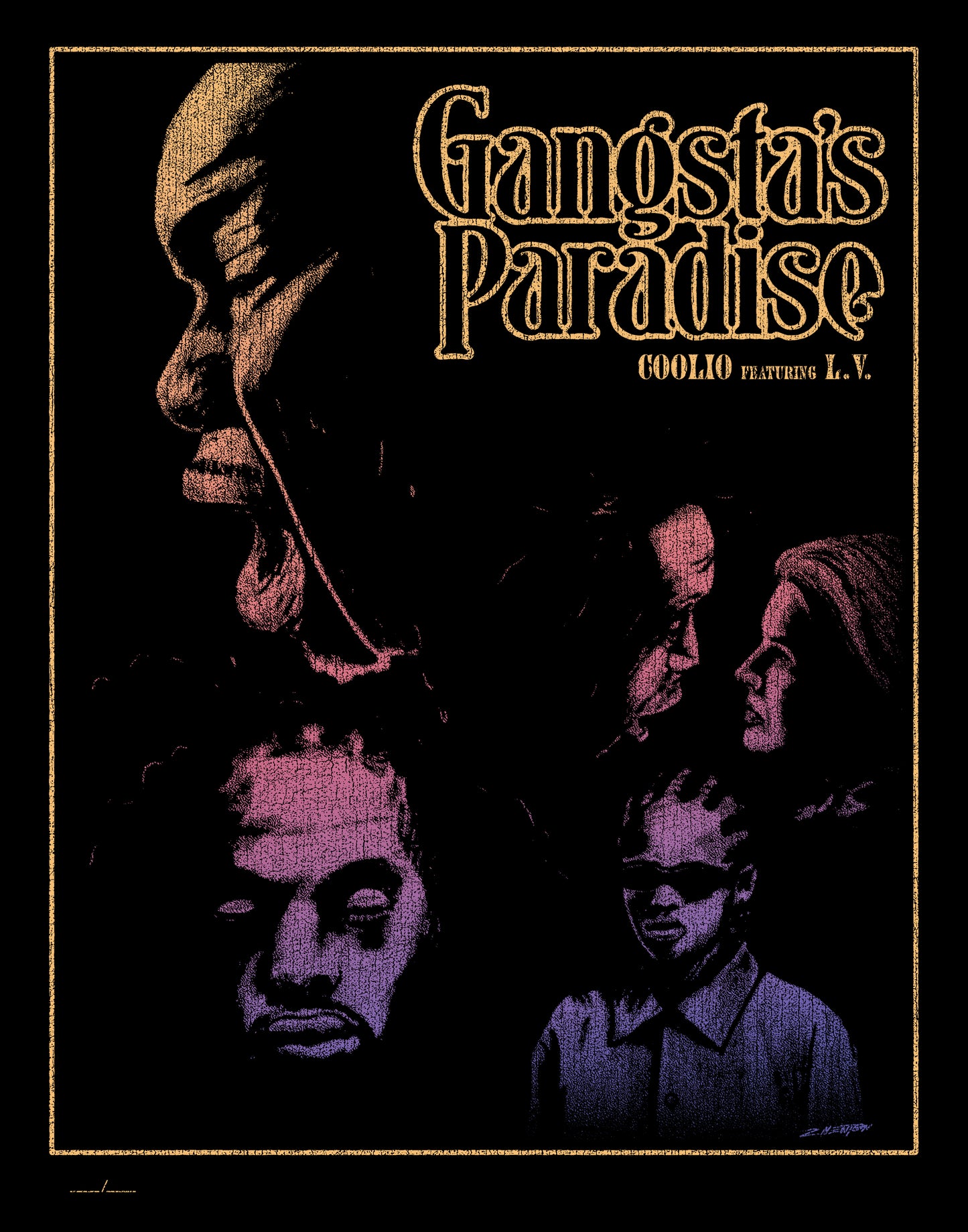 Gangsta's Paradise Tribute Poster