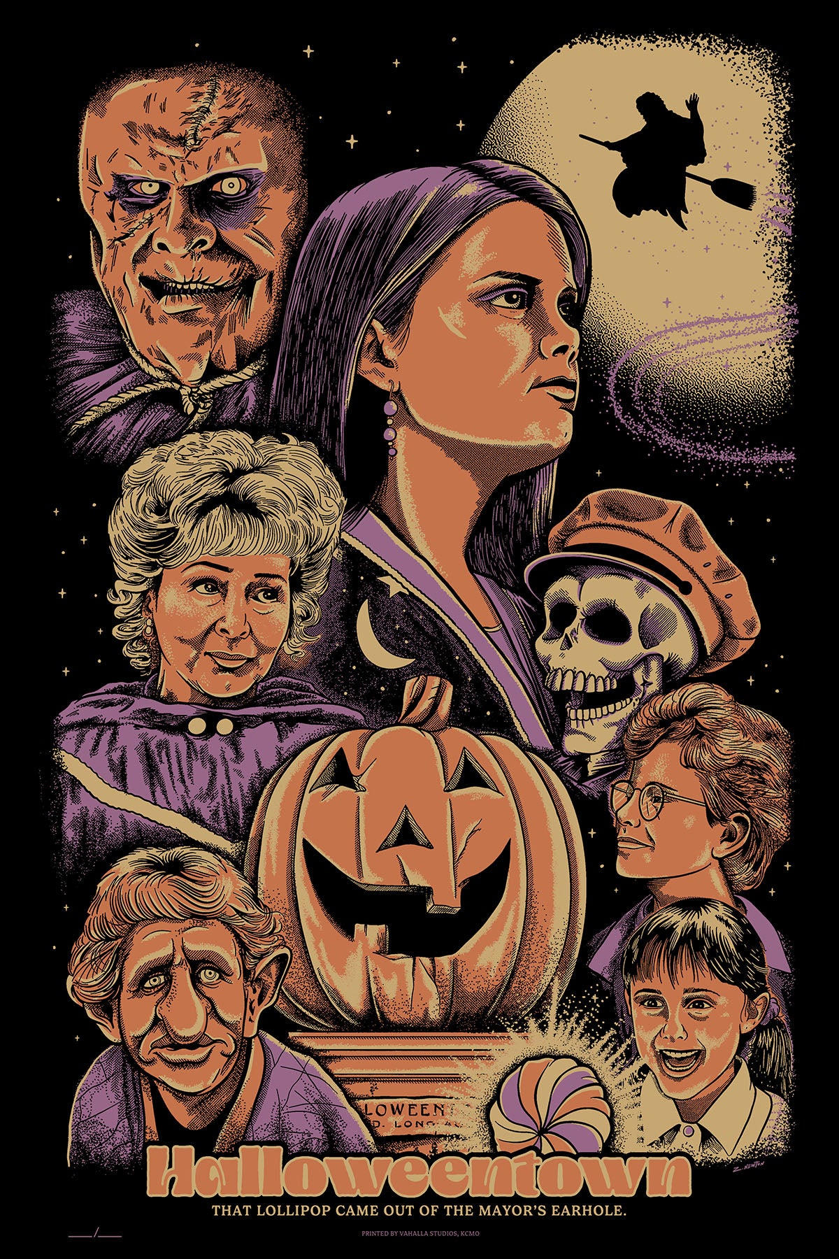 "I Couldn't Stop Thinking About It for the Rest of the Movie" Glow in the Dark Print