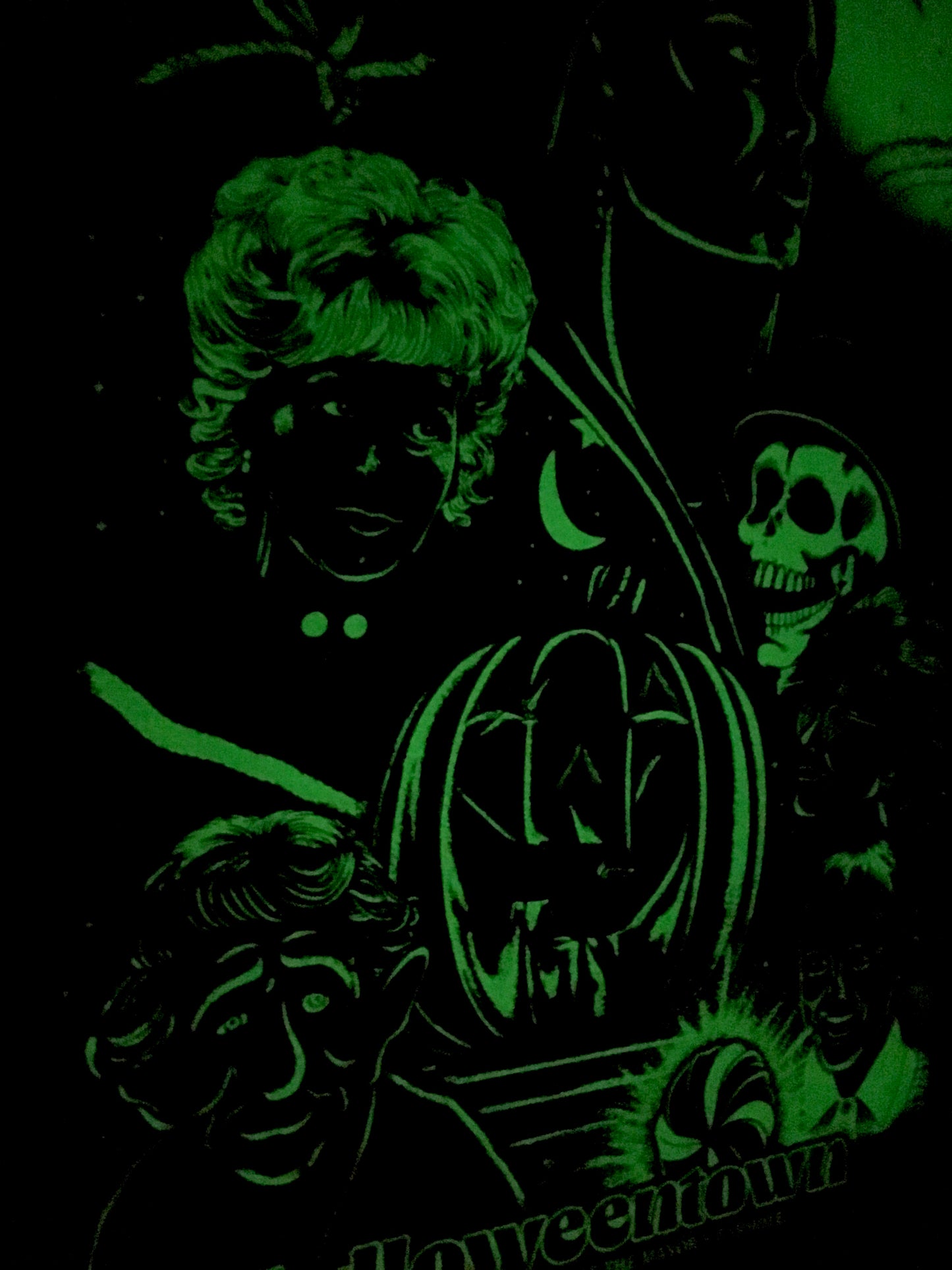 "I Couldn't Stop Thinking About It for the Rest of the Movie" Glow in the Dark Print