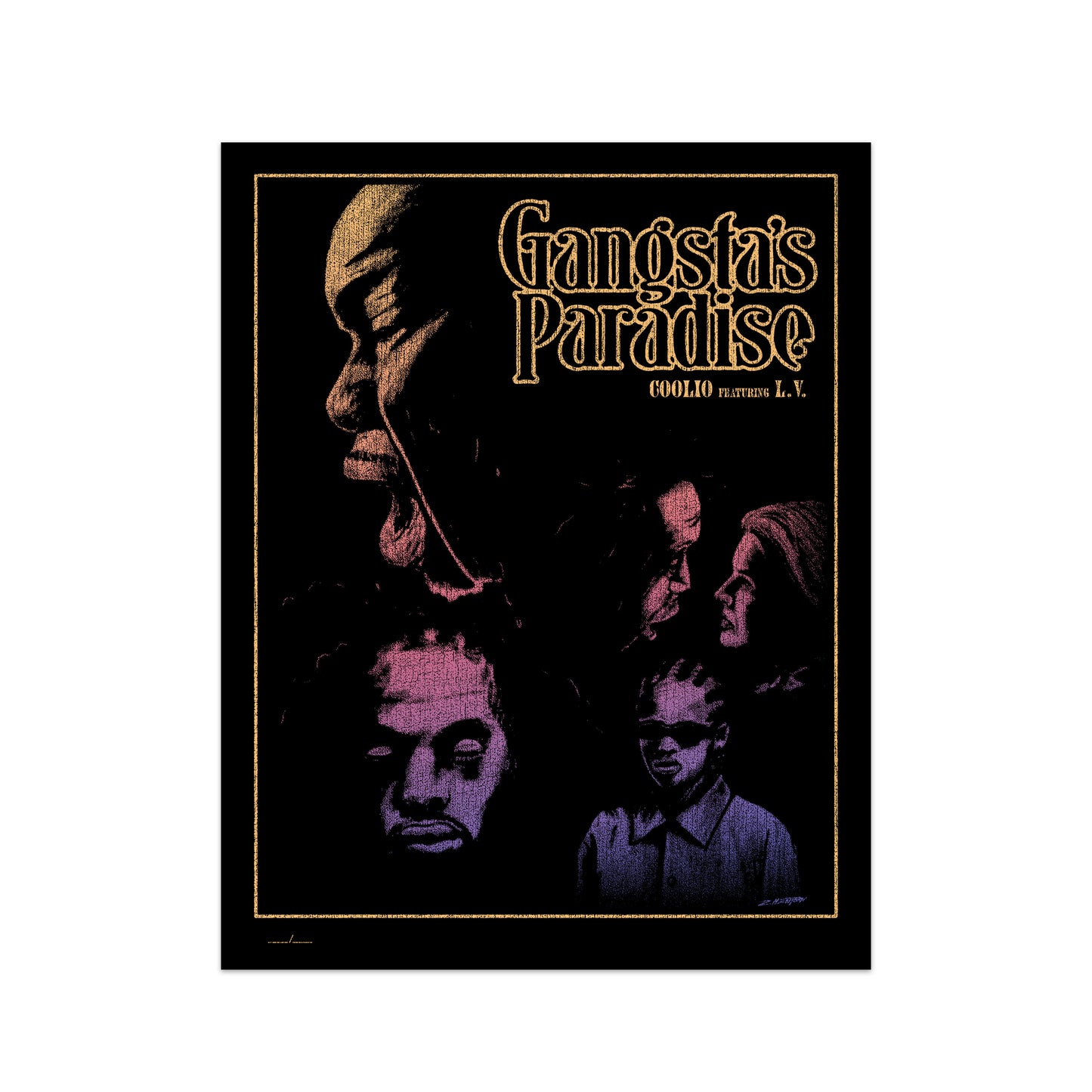 Gangsta's Paradise Tribute Poster