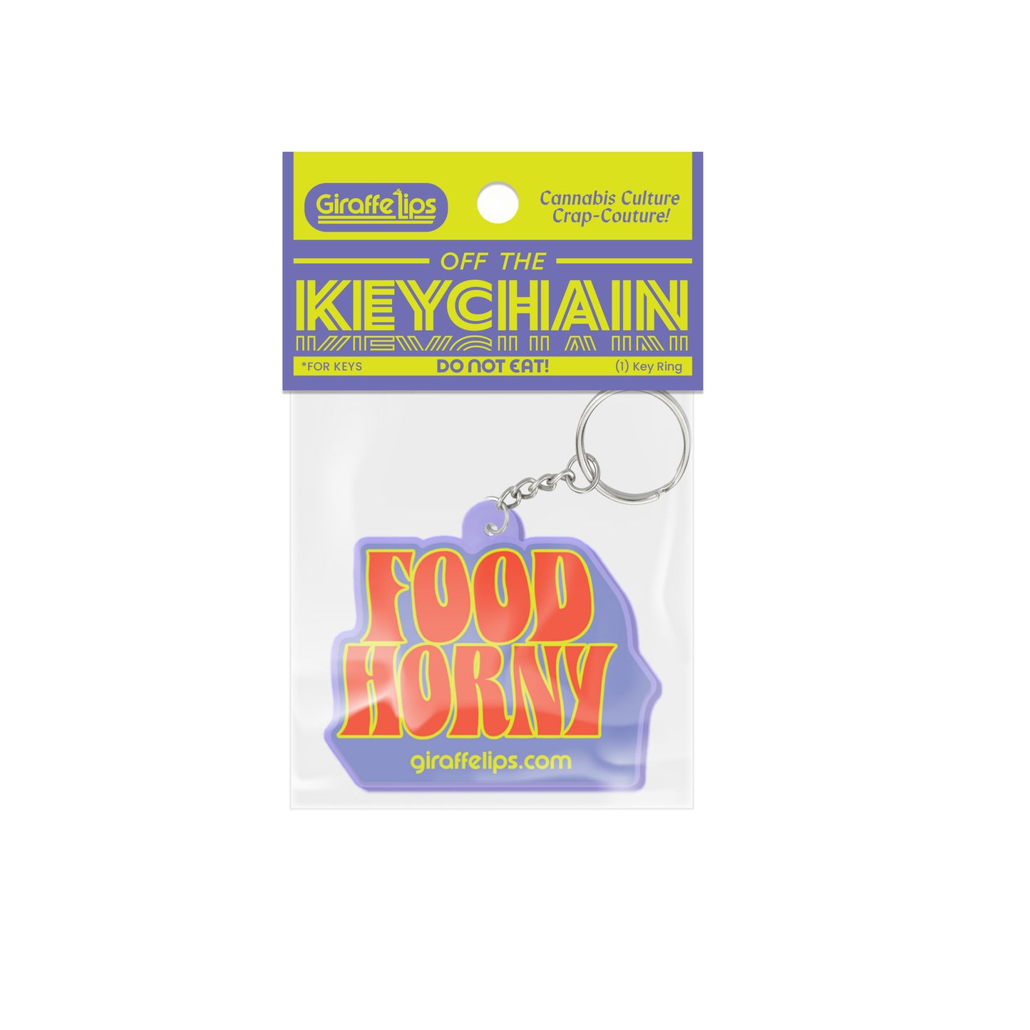 Food Horny Keychain