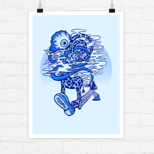 Tangled Up in a Blue Dream 6x8 Giclée Print